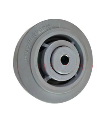 Bánh xe cao su TPE đơn không càng, chịu tải nặng