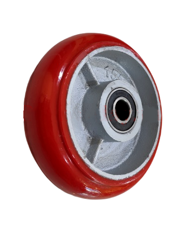 Bánh xe đẩy PU lõi Gang chịu tải nặng