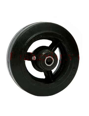 Bánh xe đơn không càng Cao su lõi Gang RCI